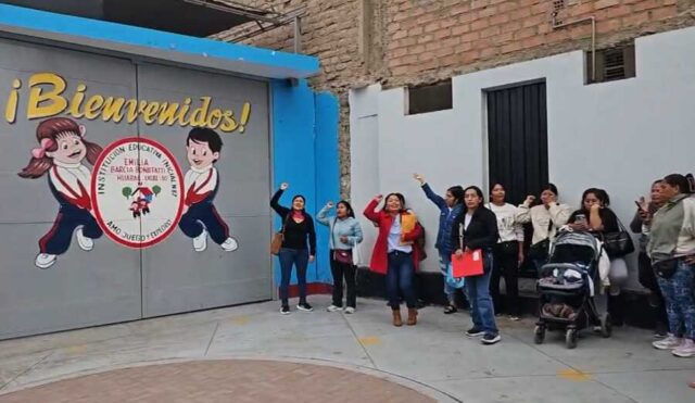 Padres de familia exigen reposición de personal de apoyo en colegio inicial Emilia Barcia Bonifatti de Huaral