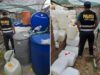Detienen a presunta banda con más de 6 mil litros de insumos químicos en Aucallama Detienen a presunta banda con más de 6 mil litros de insumos químicos en Aucallama